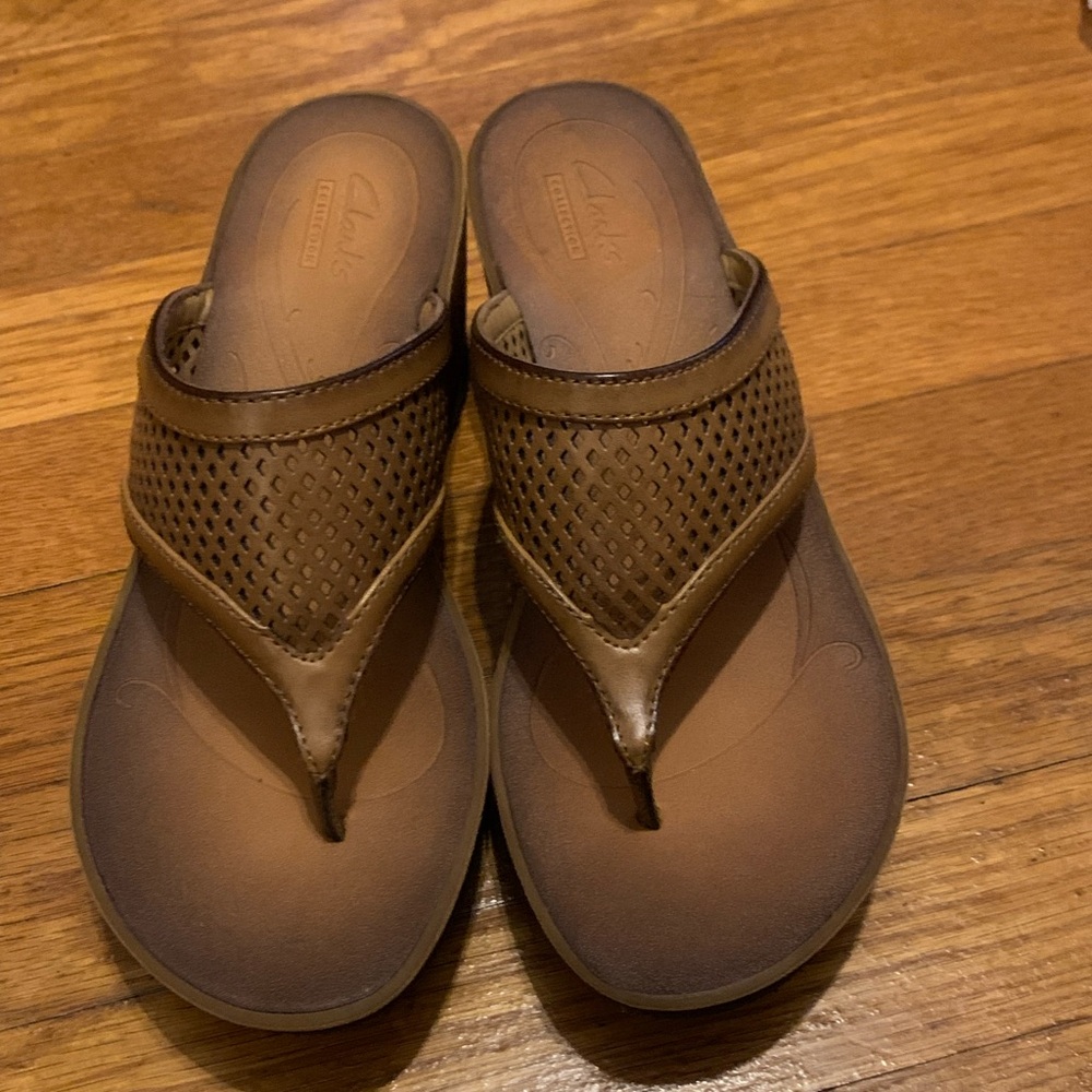Clarks Avaleen Ocean Brown Sandals